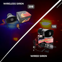 Car Siren Electronic Horn 100Watt