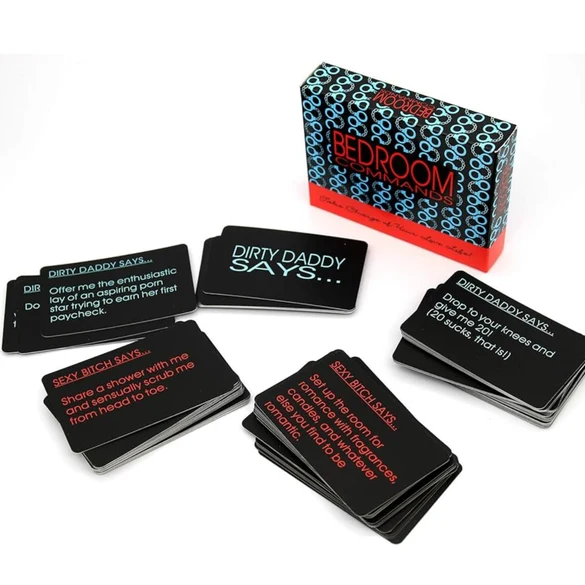Bedroom Commands Card Game 18+