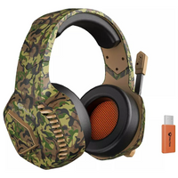 Wireless Bluetooth Gaming Headphones Meetion MTBth014 Color Jungle Green