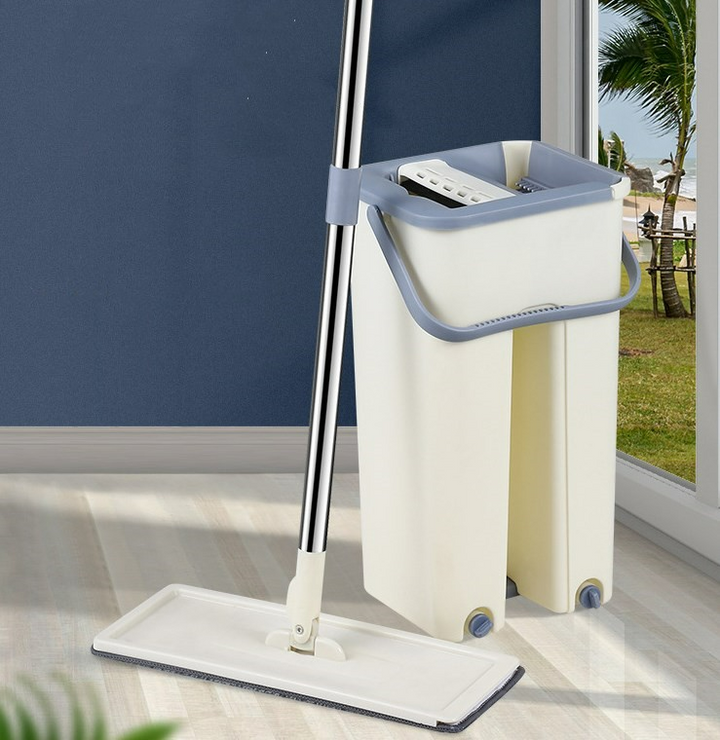 Hands-Free Mop & Bucket Set