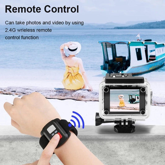 HD Waterproof Sport Action Camera 1080P/60FPS WiFi 2.0" 170D