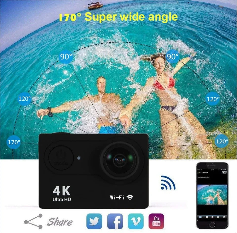 1080P Waterproof Action Camera