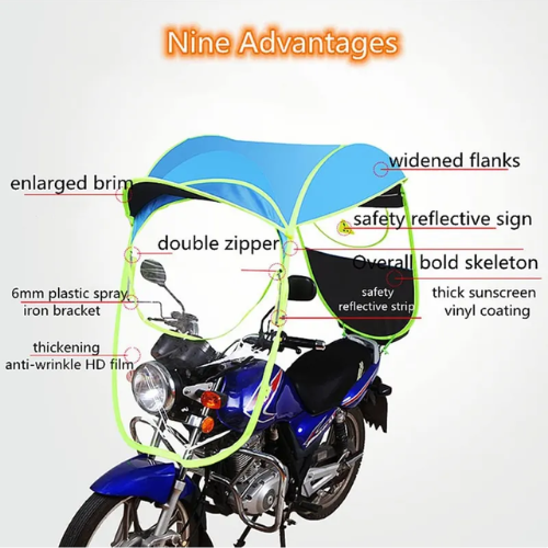 Motorcycle Rain Shelter