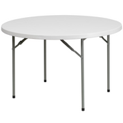 Round Plastic Event Folding Table