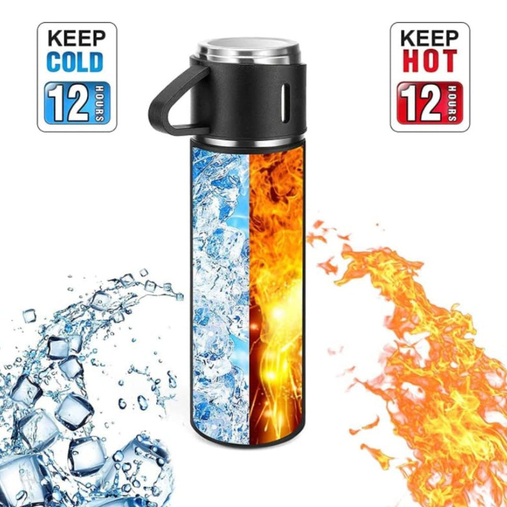 500ml Thermos with Cups