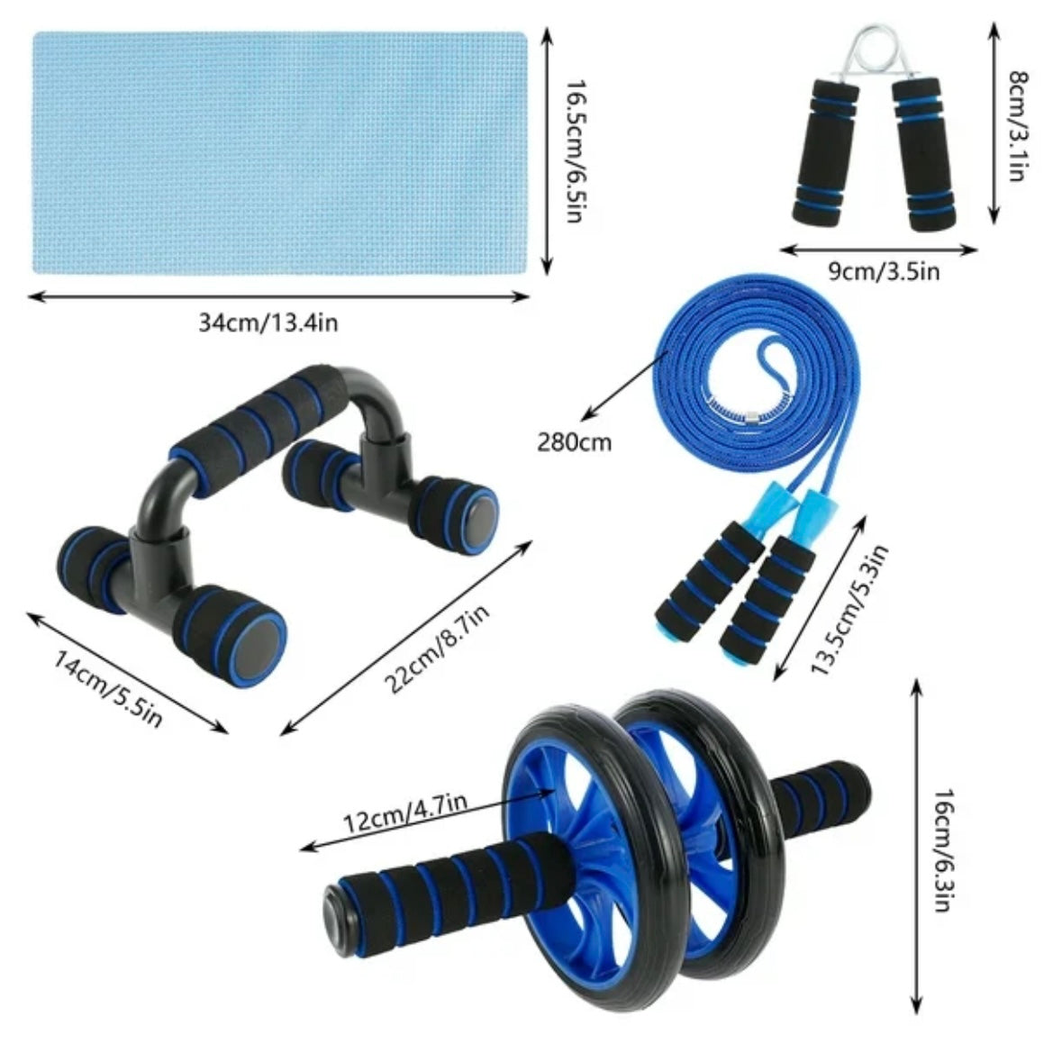 6-in-1 Home Workout Set