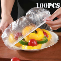 100pcs Disposable Food Bowl Cover Bag Storage