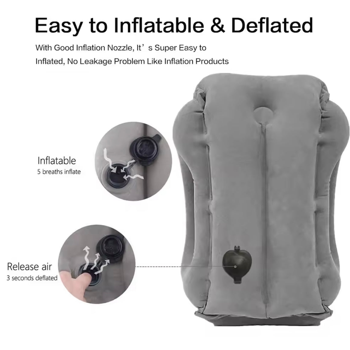 Inflatable Travel Neck Pillow