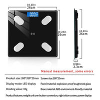 Phone App Weight Scale Bluetooth Body Fat