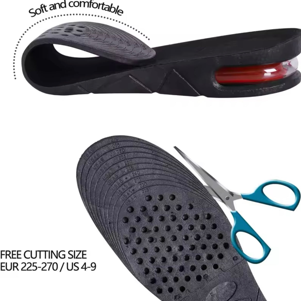 Air Cushion Height Insoles
