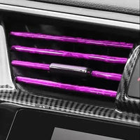 10pcs Car Air Conditioner Grill Decoration Strips Ac