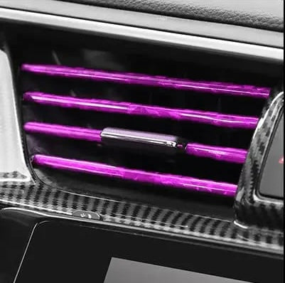 10-Piece Car AC Vent Decoration Strips