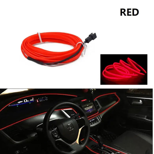 3 Meter Car Interior Led Strip Optic Fiber