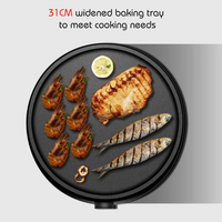 1200W Mini Aluminum Crepe Maker Pan Commercial Pancake Pan Cake Electric Crepe Maker R528