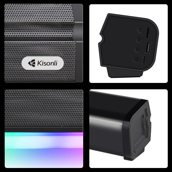 Kisonli LED-802 RGB Speaker