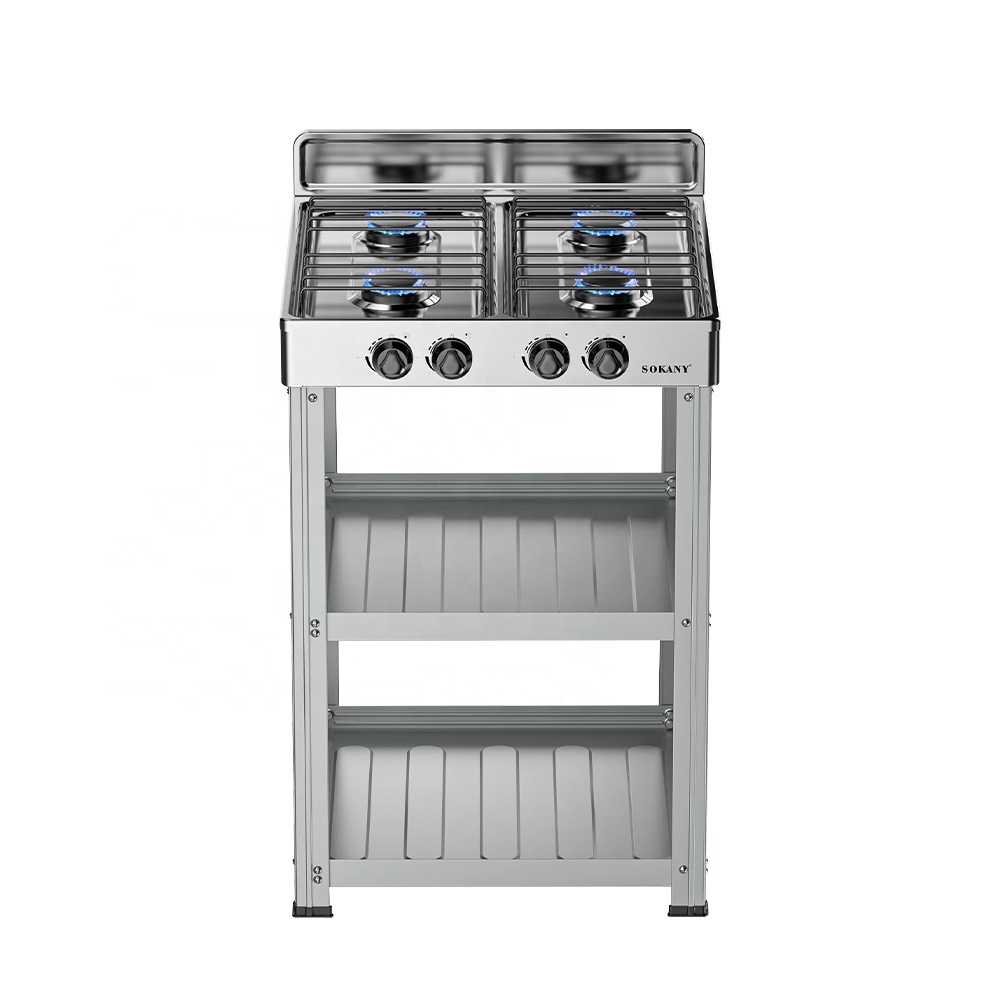 Sokany 4-Burner Gas Stove