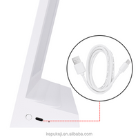 Rechargeable A4 desktop advertising light box Acrylic Flashing Led Table Menu Restaurant Card Display Holder Stand