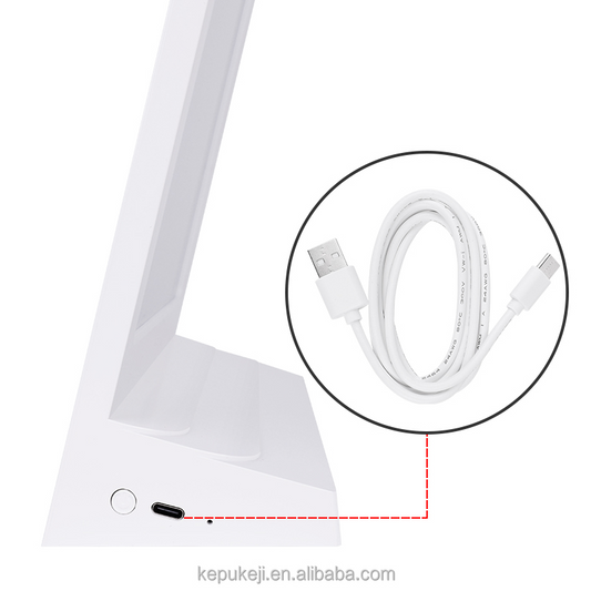 Rechargeable A4 desktop advertising light box Acrylic Flashing Led Table Menu Restaurant Card Display Holder Stand