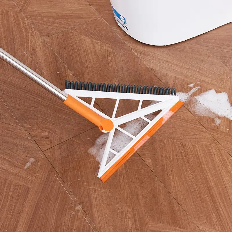 2-in-1 Silicone Broom Sweeper