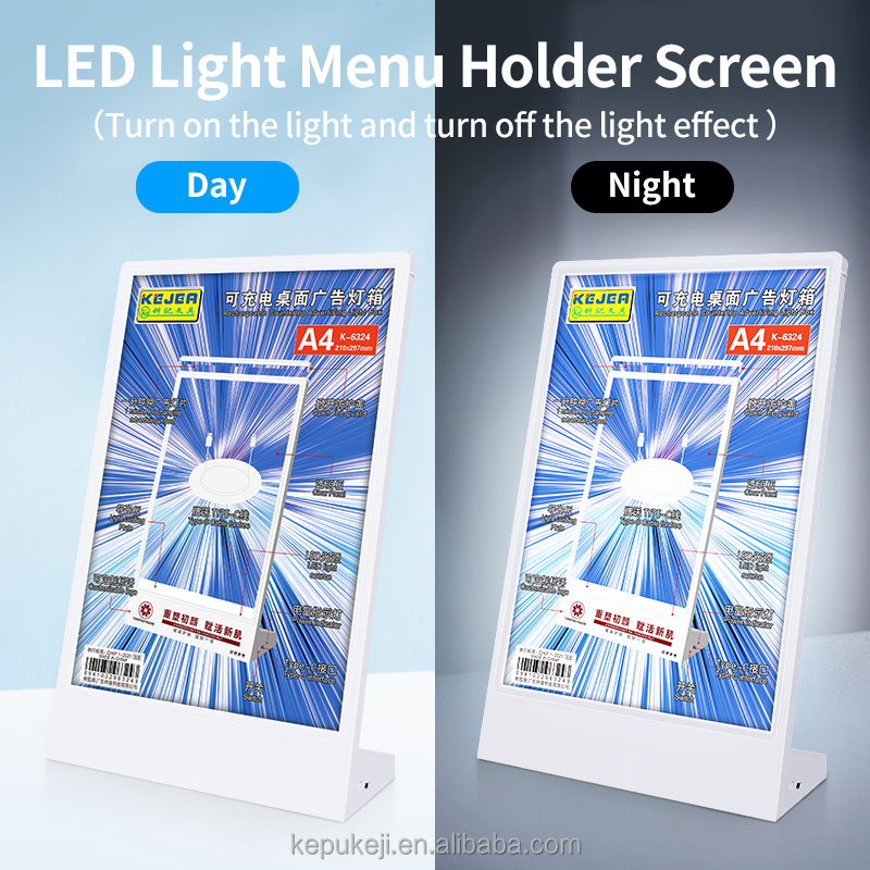 Rechargeable A4 LED Light Box