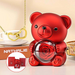 Eternal Rose Bear Box With Necklace