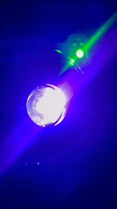 Astronaut Galaxy Projector animated demo
