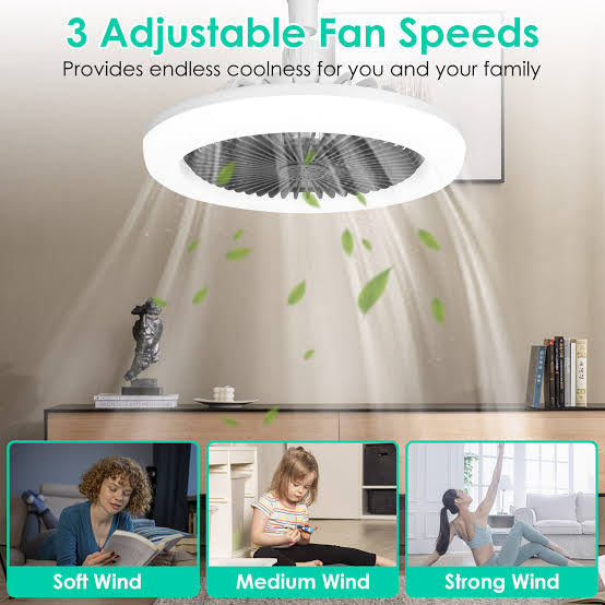 Socket Fan Light