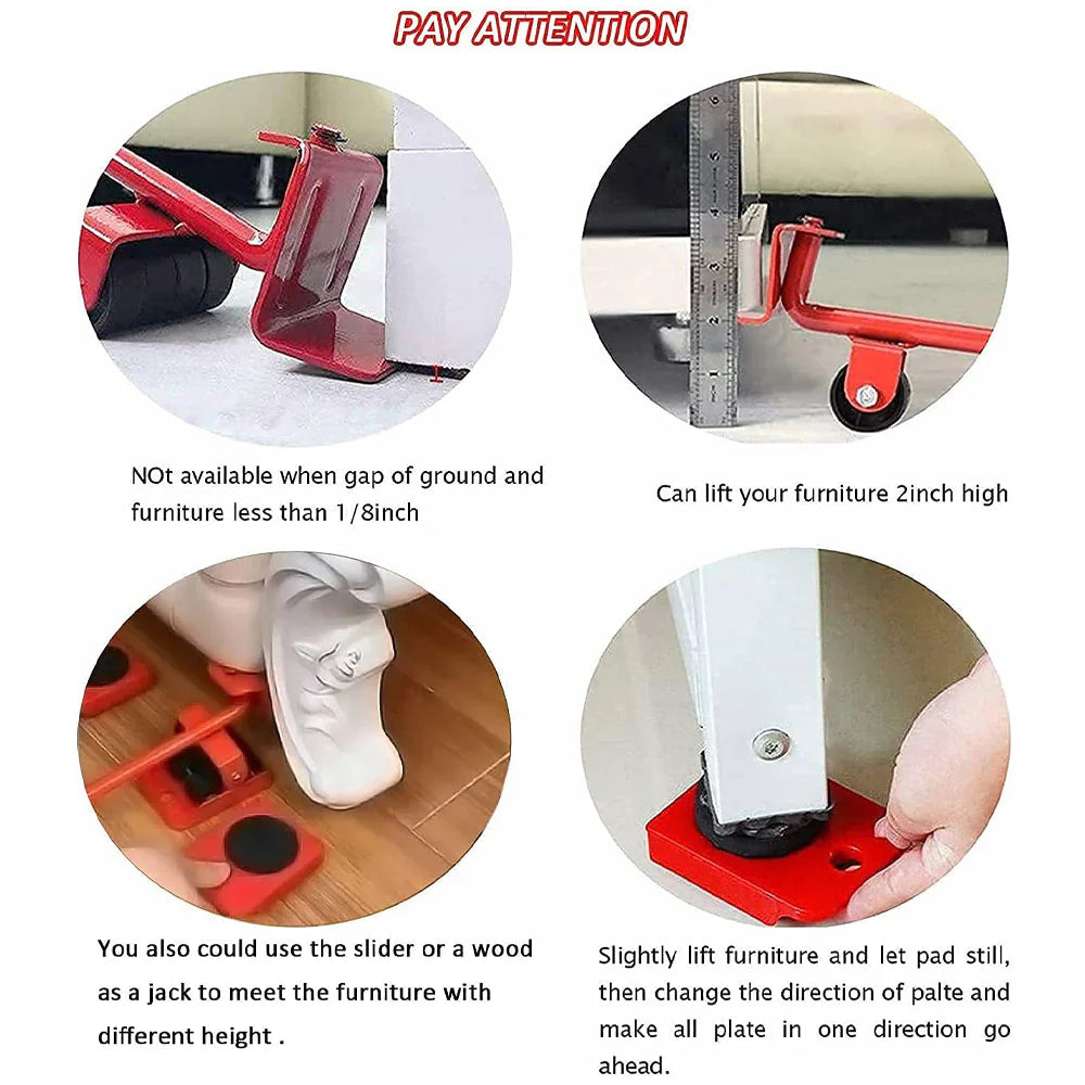 Furniture Lifter Tool Set