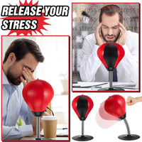 Desktop Punching Bag, [Upgrade, Flexibility] Boxing Bag Speed Balls Boxing High - Black color