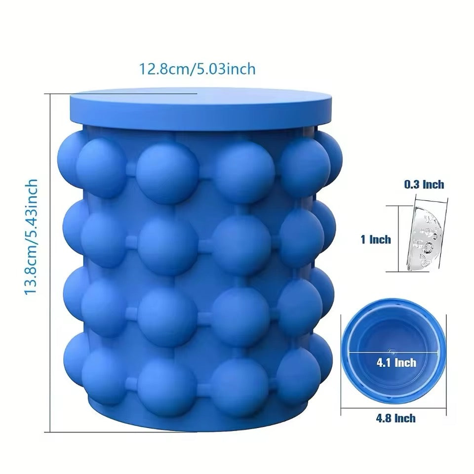 Wishbone Silicone Ice Maker Bucket Ice