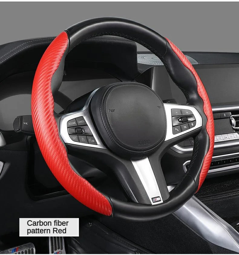 Carbon Fiber Steering Wheel Cover