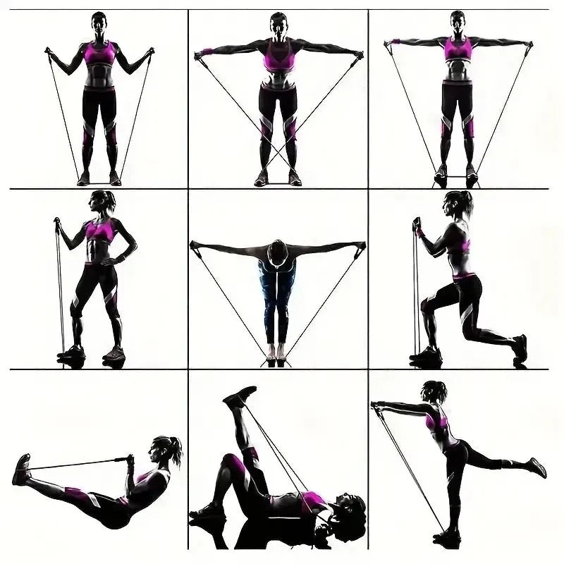 11-Piece Resistance Bands Set