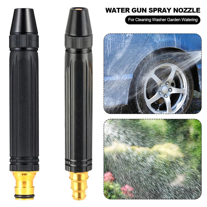 Adjustable High-Pressure Hose Spray Nozzle