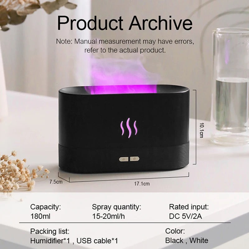 RGB Flame Humidifier