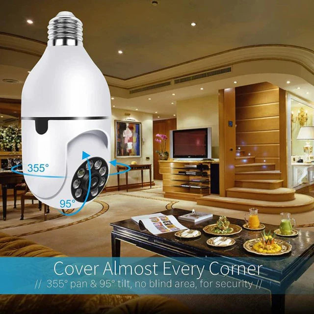 V380 PRO E27 WiFi Camera