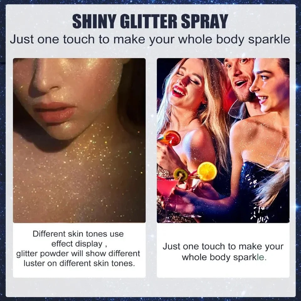 Body & Hair Glitter Spray