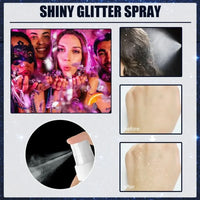 Shiny Glitter Spray Body Glitter Spray, Hair Glitter