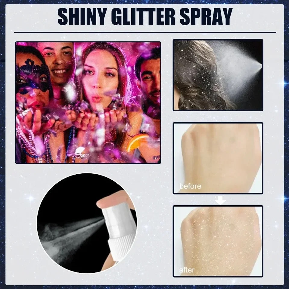 Body & Hair Glitter Spray