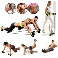 Revoflex Xtreme Abs Abdominal Exercise Wheel Body Strength Training Roller