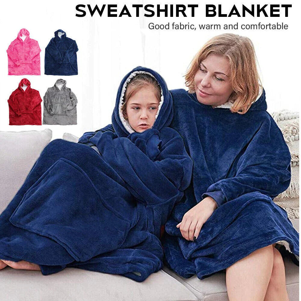 Plush Blanket Hoodie