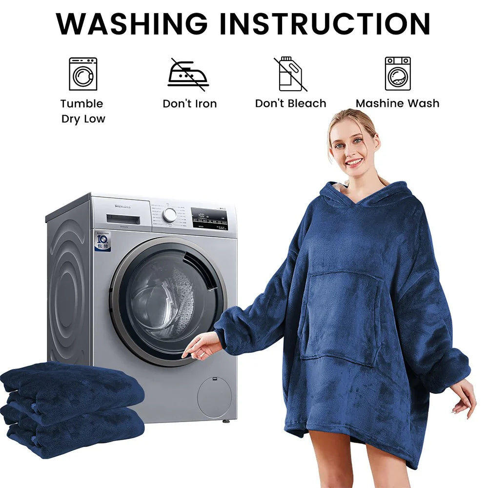 Plush Blanket Hoodie