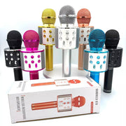 WS858 Bluetooth Karaoke Microphone