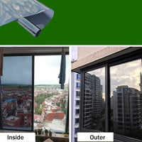 Privacy Window Film Glass Roll Film Sunscreen Glass Sticker Self Adhesive Heat Control 90x100cm Or 50x300cm