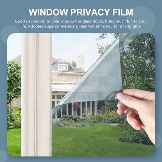 Privacy Window Film Glass Roll Film Sunscreen Glass Sticker Self Adhesive Heat Control 90x100cm Or 50x300cm