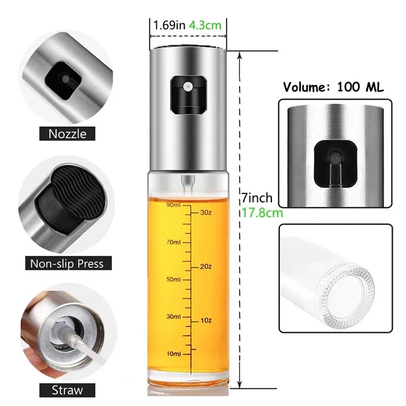 Glass Oil Spray Bottle