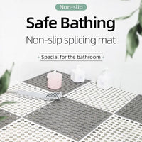 Bathroom Mat – Non-Slip Interlocking Drainage Tile