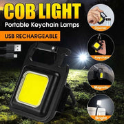 Mini USB Keychain Flashlight