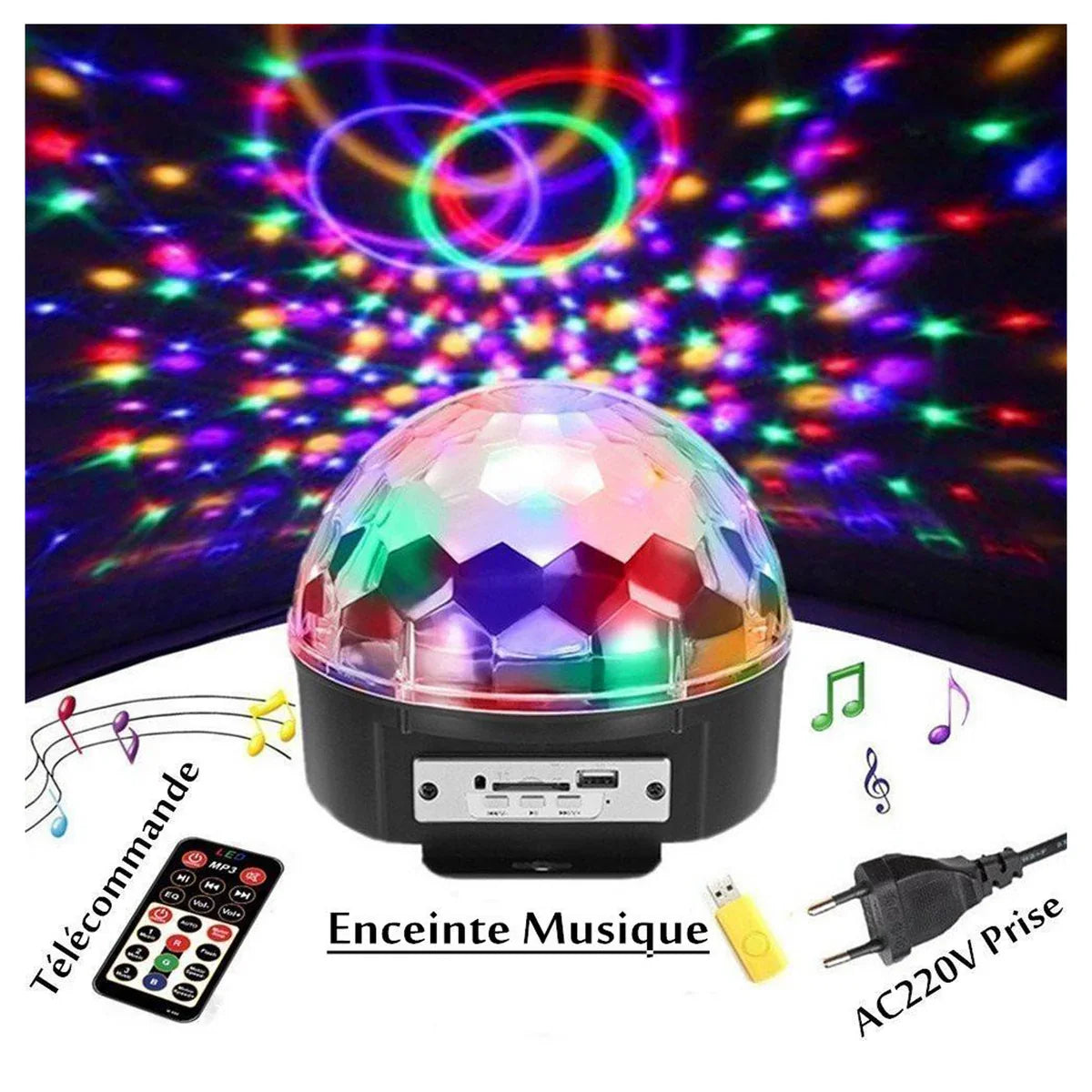 Bluetooth Disco Ball Light