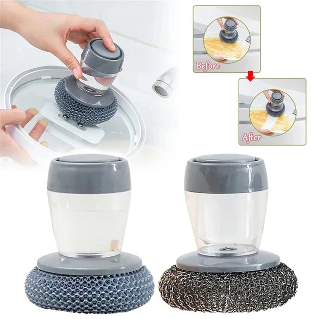 Soap Dispensing Dish Brush