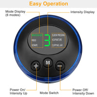 Electric EMS Foot Massager Pad Foldable USB Rechargeable